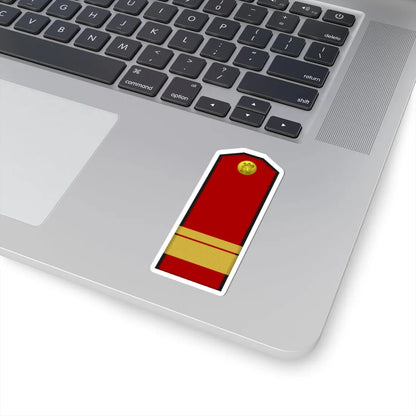Bulgaria Army OR 8 (Bulgaria) (Military Rank) STICKER Vinyl Kiss-Cut Decal - The Sticker Space