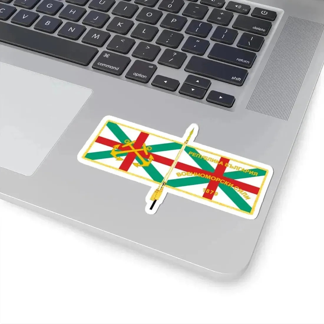 Bulgarian Navy - Representative Flag (Bulgaria) STICKER Vinyl Kiss-Cut Decal - The Sticker Space