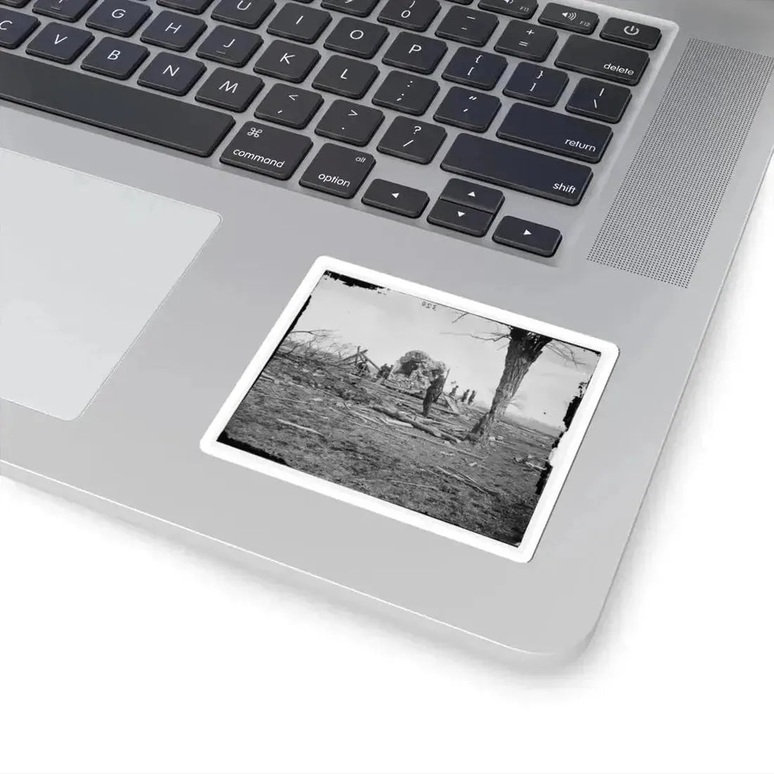 Bull Run, Va. Ruins of Mrs. Judith Henry's House (U.S. Civil War) STICKER Vinyl Kiss-Cut Decal - The Sticker Space