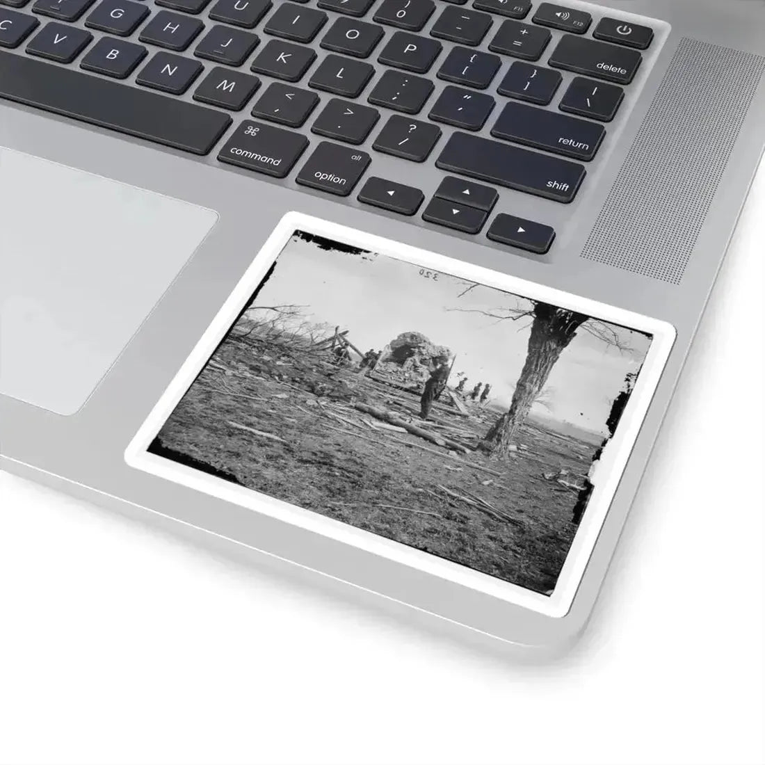 Bull Run, Va. Ruins of Mrs. Judith Henry's House (U.S. Civil War) STICKER Vinyl Kiss-Cut Decal - The Sticker Space