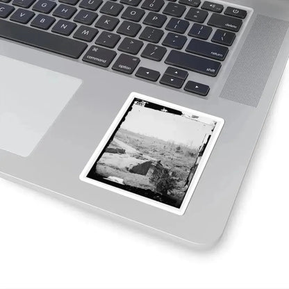 Bull Run, Va. Ruins of the Stone Bridge, Looking Upstream (U.S. Civil War) STICKER Vinyl Kiss-Cut Decal - The Sticker Space