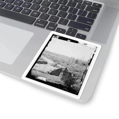 Bull Run, Va. Ruins of the Stone Bridge, Looking Upstream (U.S. Civil War) STICKER Vinyl Kiss-Cut Decal - The Sticker Space