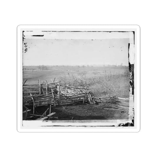 Bull Run, Va. View of the Battlefield (U.S. Civil War) STICKER Vinyl Kiss-Cut Decal 2 Inch White - The Sticker Space