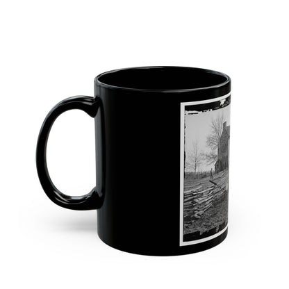 Bull Run, Va. Matthews' Or The Stone House (U.S. Civil War) Black Coffee Mug