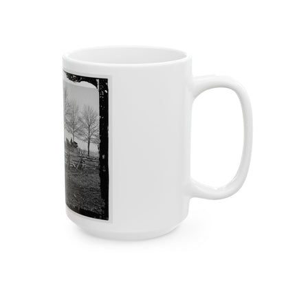 Bull Run, Va. Matthews' Or The Stone House (U.S. Civil War) White Coffee Mug