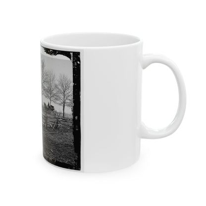 Bull Run, Va. Matthews' Or The Stone House (U.S. Civil War) White Coffee Mug