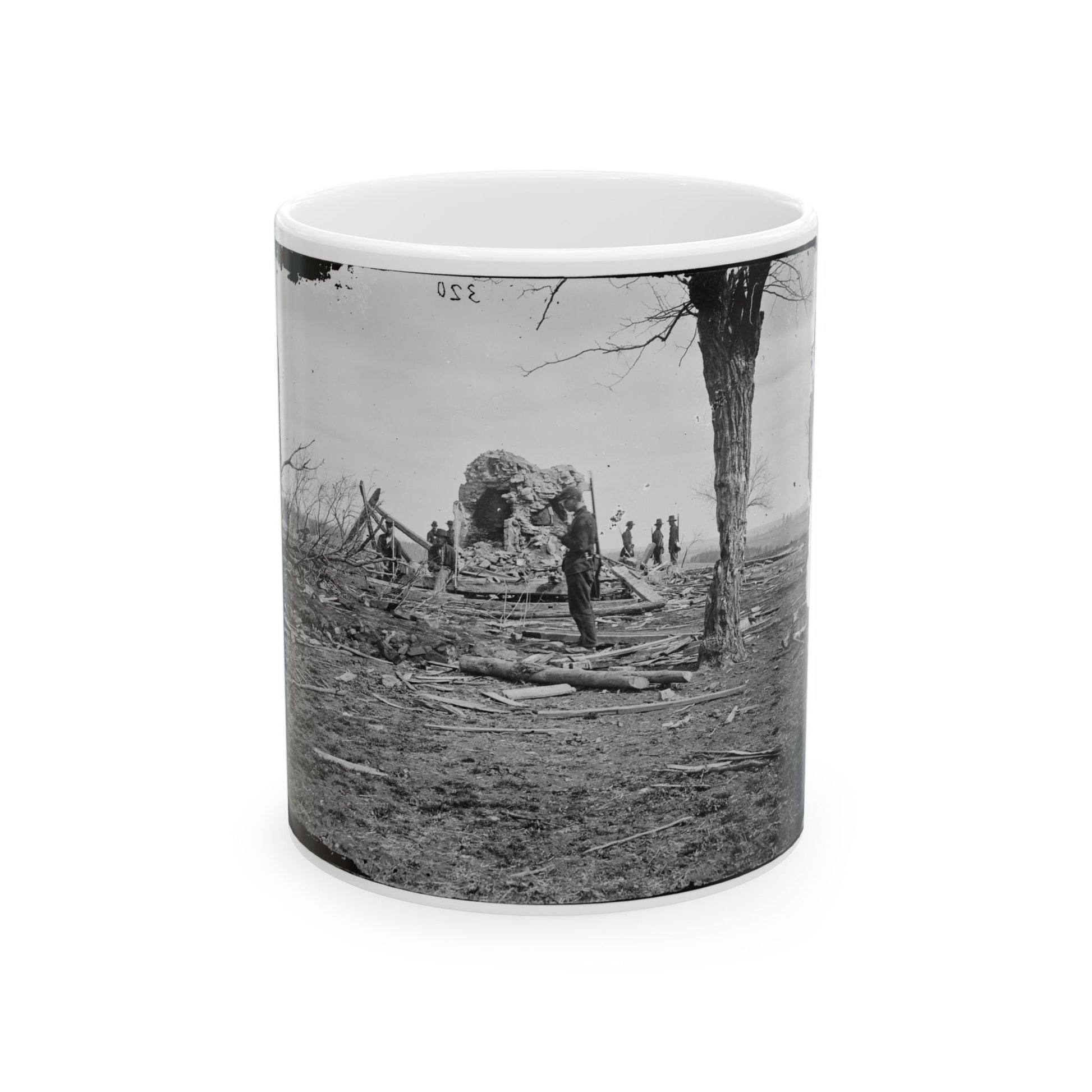 Bull Run, Va. Ruins Of Mrs. Judith Henry's House (U.S. Civil War) White Coffee Mug-11oz-The Sticker Space