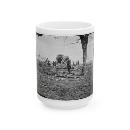 Bull Run, Va. Ruins Of Mrs. Judith Henry's House (U.S. Civil War) White Coffee Mug-15oz-The Sticker Space