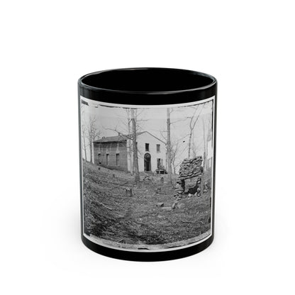 Bull Run, Va. Sudley Church (U.S. Civil War) Black Coffee Mug-11oz-The Sticker Space