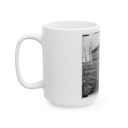 Bull Run, Va. Sudley Church (U.S. Civil War) White Coffee Mug-The Sticker Space