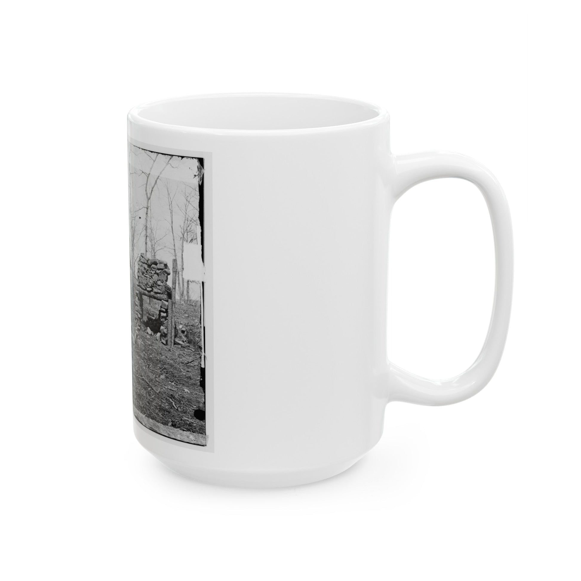 Bull Run, Va. Sudley Church (U.S. Civil War) White Coffee Mug-The Sticker Space