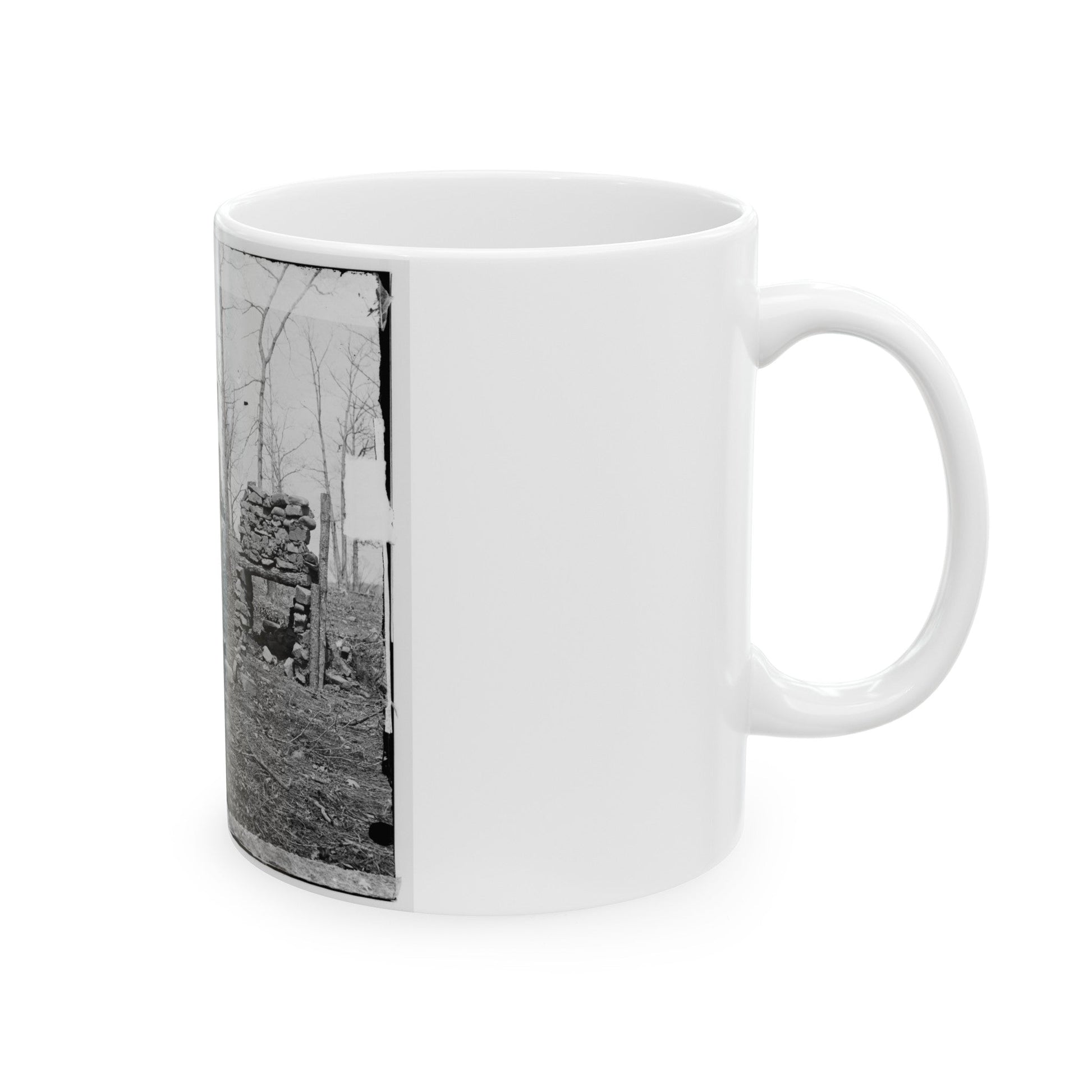 Bull Run, Va. Sudley Church (U.S. Civil War) White Coffee Mug-The Sticker Space