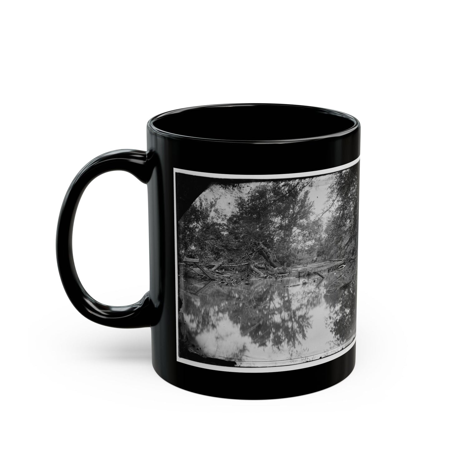 Bull Run, Va. View Of Bull Run (U.S. Civil War) Black Coffee Mug