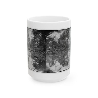 Bull Run, Va. View Of Bull Run (U.S. Civil War) White Coffee Mug