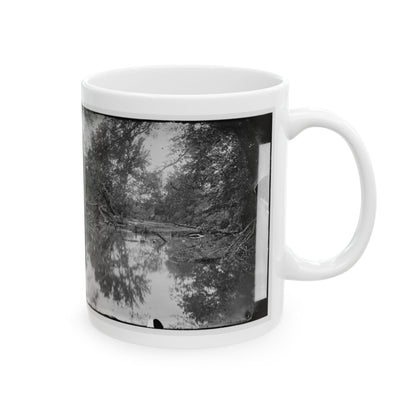 Bull Run, Va. View Of Bull Run (U.S. Civil War) White Coffee Mug