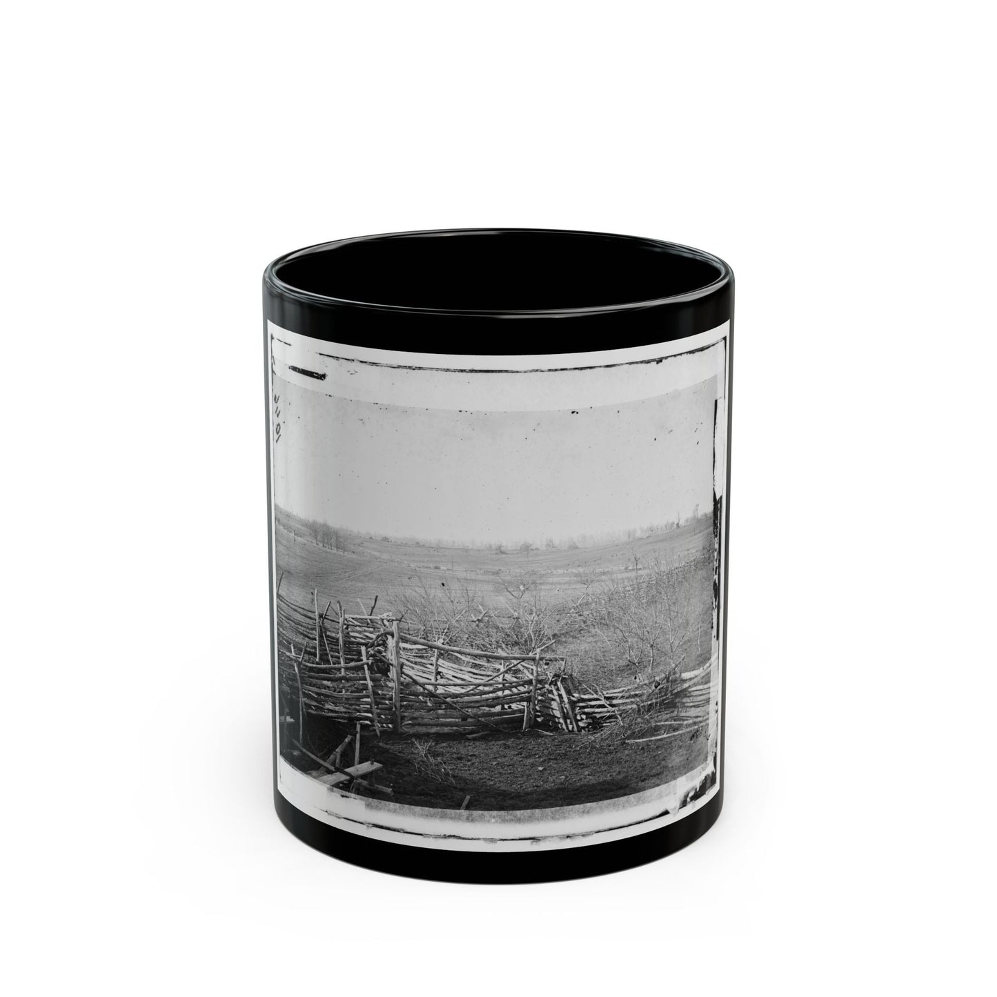 Bull Run, Va. View Of The Battlefield (U.S. Civil War) Black Coffee Mug