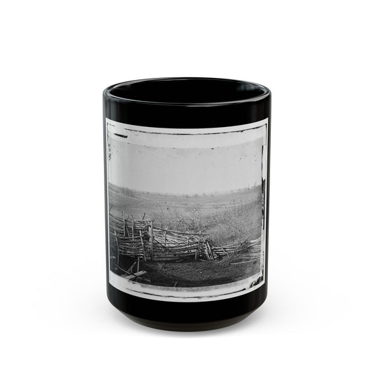 Bull Run, Va. View Of The Battlefield (U.S. Civil War) Black Coffee Mug