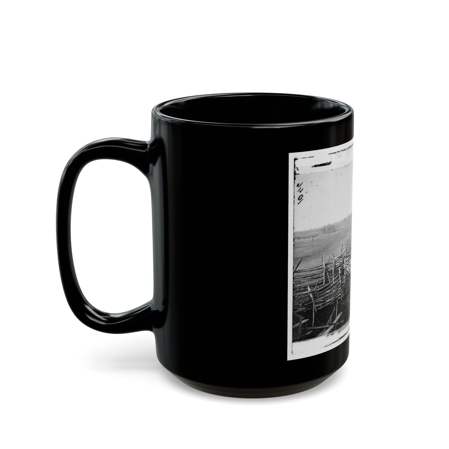 Bull Run, Va. View Of The Battlefield (U.S. Civil War) Black Coffee Mug