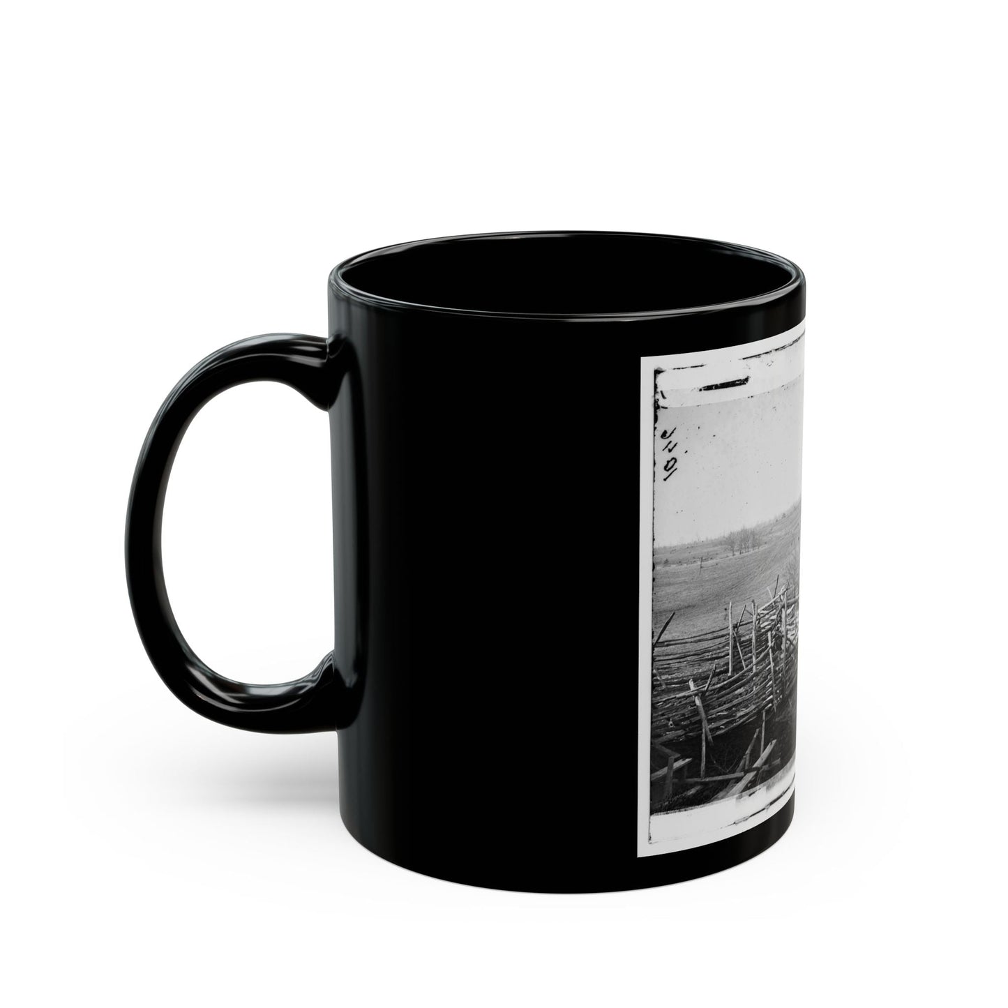 Bull Run, Va. View Of The Battlefield (U.S. Civil War) Black Coffee Mug