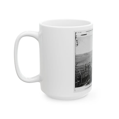 Bull Run, Va. View Of The Battlefield (U.S. Civil War) White Coffee Mug