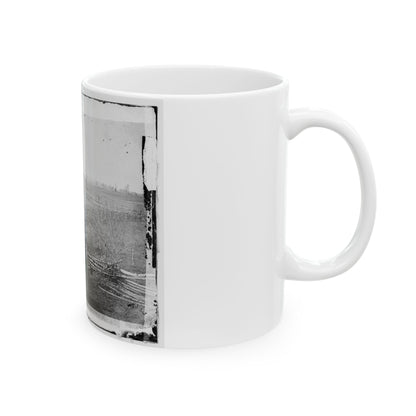 Bull Run, Va. View Of The Battlefield (U.S. Civil War) White Coffee Mug