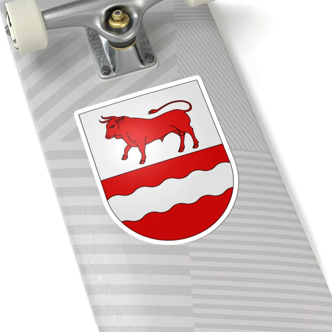 Bulle - Coat of arms 2 (Switzerland) (Coat of Arms) STICKER Vinyl Kiss-Cut Decal - The Sticker Space