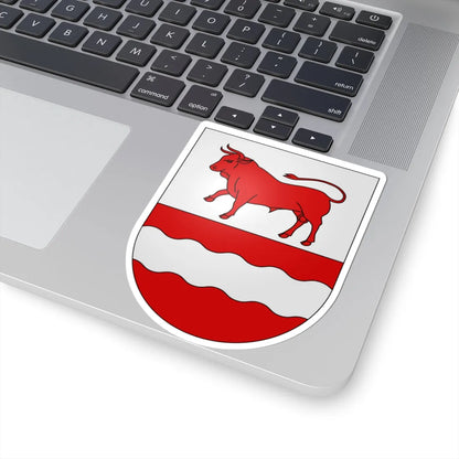 Bulle - Coat of arms 2 (Switzerland) (Coat of Arms) STICKER Vinyl Kiss-Cut Decal - The Sticker Space