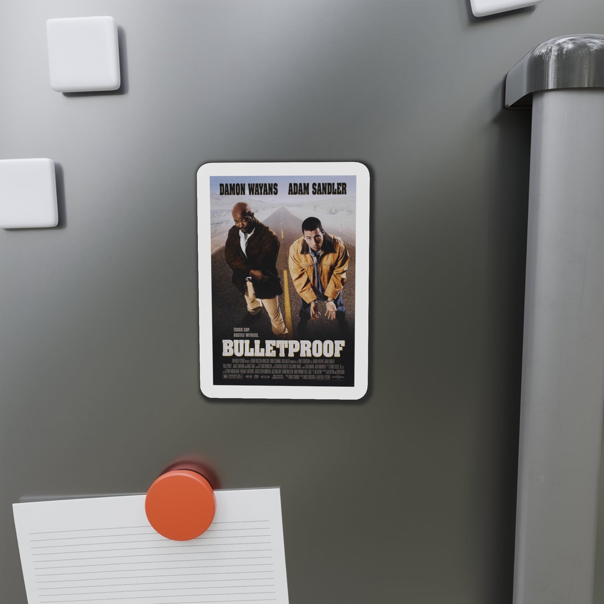 Bulletproof 1996 Movie Poster Die-Cut Magnet-The Sticker Space