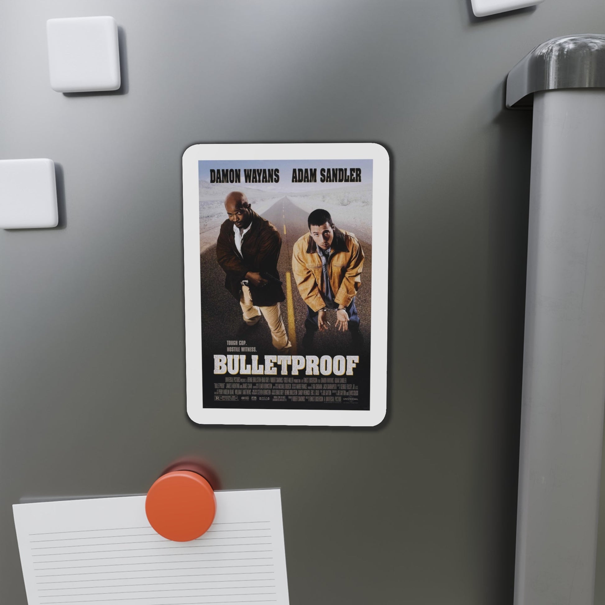 Bulletproof 1996 Movie Poster Die-Cut Magnet-The Sticker Space