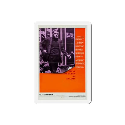 Bullitt 1968 Movie Poster Refrigerator Magnet - The Sticker Space