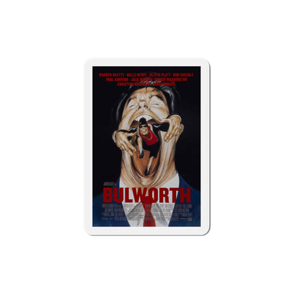 Bulworth 1998 Movie Poster Die-Cut Magnet-5" x 5"-The Sticker Space