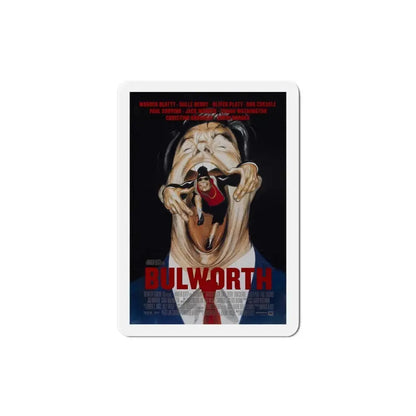 Bulworth 1998 Movie Poster Refrigerator Magnet 4 Inch - The Sticker Space