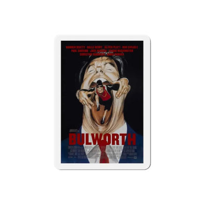 Bulworth 1998 Movie Poster Refrigerator Magnet - The Sticker Space