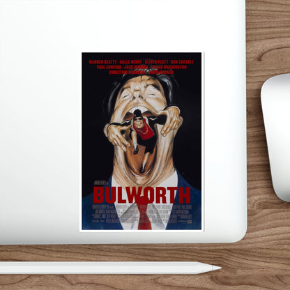 Bulworth 1998 Movie Poster STICKER Vinyl Die-Cut Decal-The Sticker Space