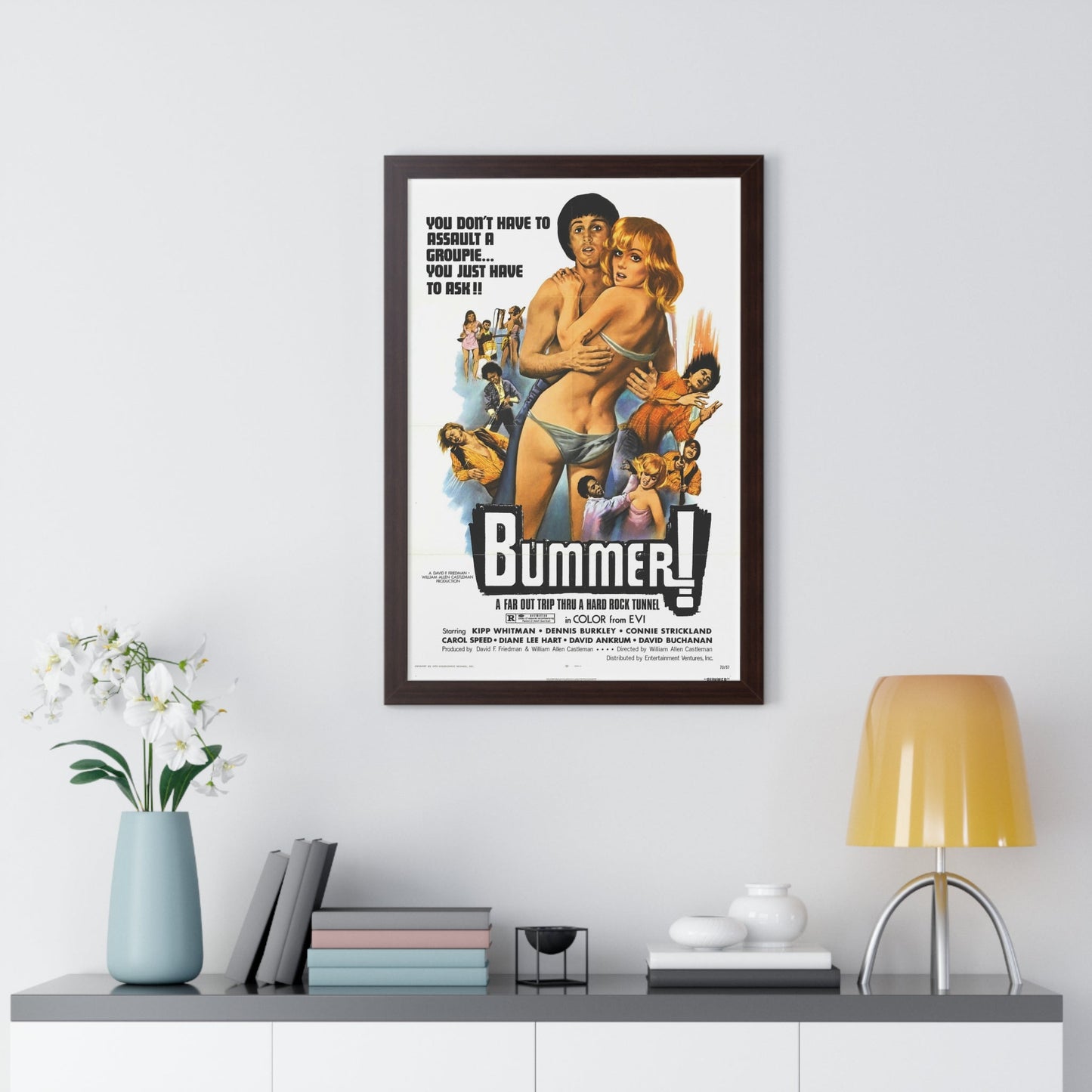 BUMMER! (THE SADIST) 1973 - Framed Movie Poster-The Sticker Space