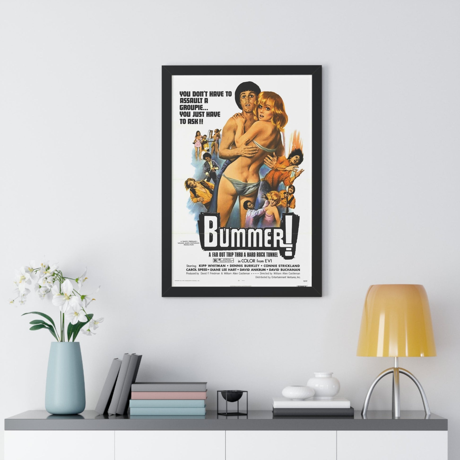 BUMMER! (THE SADIST) 1973 - Framed Movie Poster-The Sticker Space