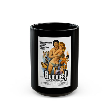 BUMMER! (THE SADIST) 1973 Movie Poster - Black Coffee Mug-15oz-The Sticker Space