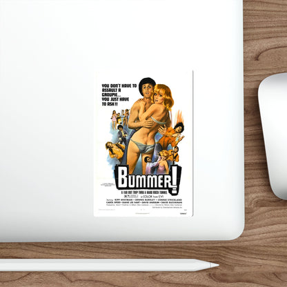 BUMMER! (THE SADIST) 1973 Movie Poster STICKER Vinyl Die-Cut Decal-The Sticker Space