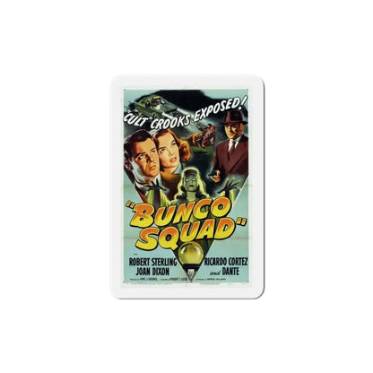 Bunco Squad 1950 Movie Poster Refrigerator Magnet 6 Inch - The Sticker Space