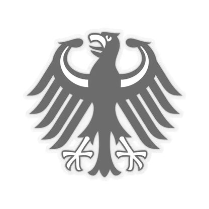 Bundesadler Bundesorgane (Germany) STICKER Vinyl Kiss-Cut Decal 6 Inch Transparent - The Sticker Space