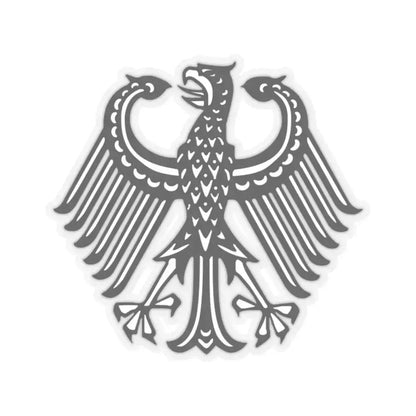 Bundesadler (Germany) STICKER Vinyl Kiss-Cut Decal 2 Inch Transparent - The Sticker Space