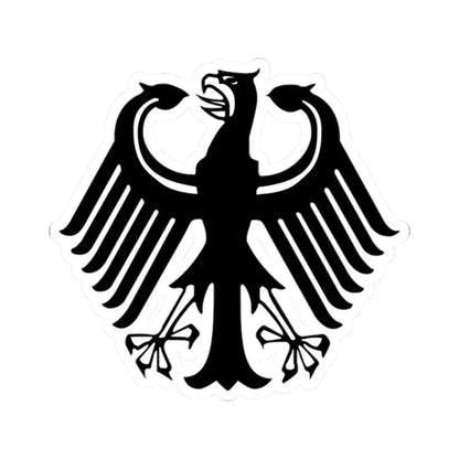 Bundesadler Siegel (Germany) STICKER Vinyl Kiss-Cut Decal 2 Inch White - The Sticker Space