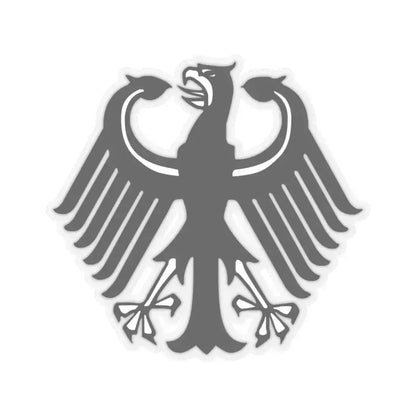 Bundesadler Siegel (Germany) STICKER Vinyl Kiss-Cut Decal 3 Inch Transparent - The Sticker Space