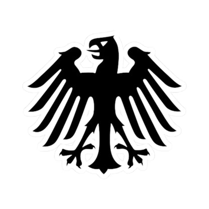 Bundespräsident Deutschland Adler (Germany) (Coat of Arms) STICKER Vinyl Kiss-Cut Decal 2 Inch White - The Sticker Space
