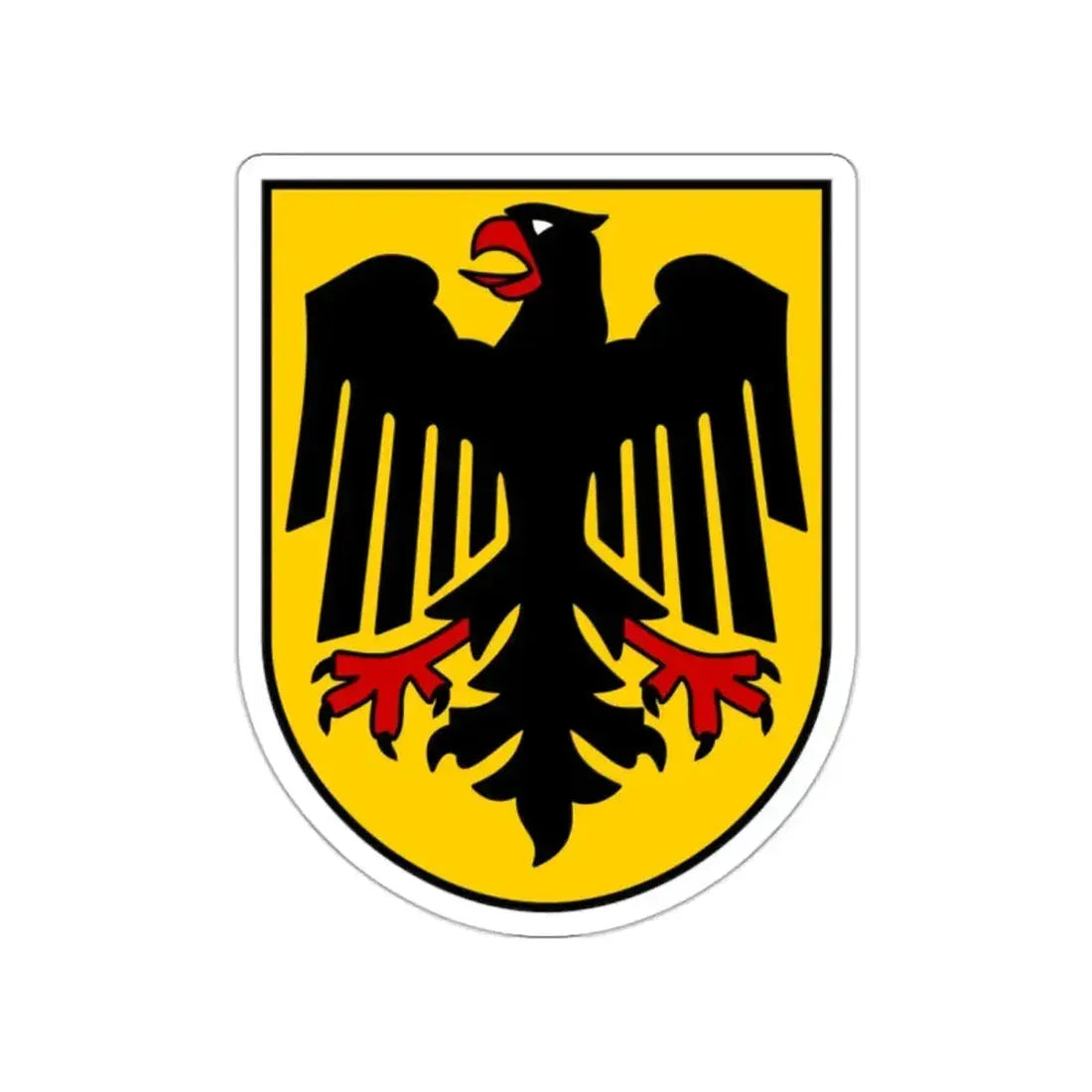 Bundesschild (Federal Shield) of the Federal Republic of Germany STICKER Vinyl Die-Cut Decal - The Sticker Space