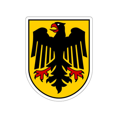 Bundesschild (Federal Shield) of the Federal Republic of Germany STICKER Vinyl Die-Cut Decal-White-The Sticker Space