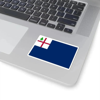 Bunker Hill Flag (United States) STICKER Vinyl Kiss-Cut Decal - The Sticker Space