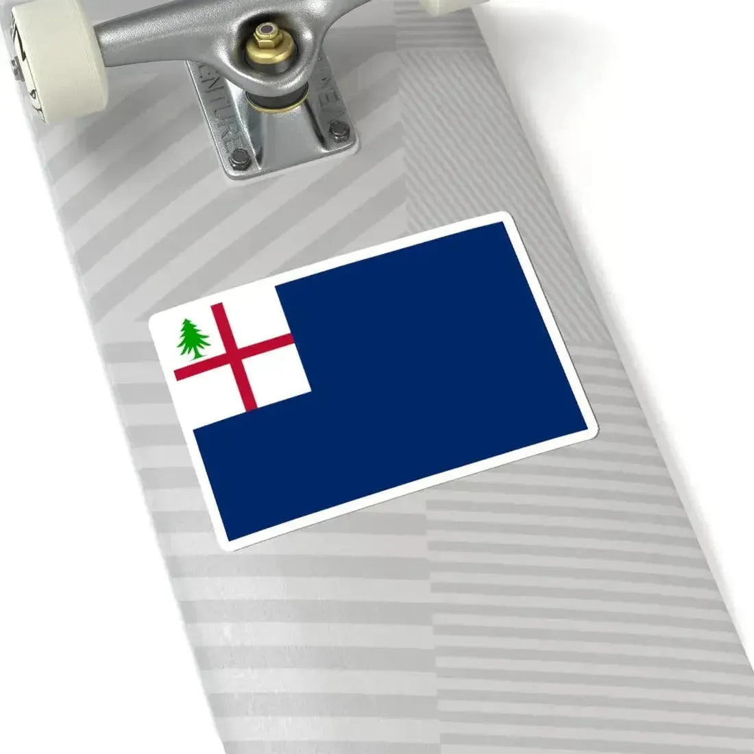 Bunker Hill Flag (United States) STICKER Vinyl Kiss-Cut Decal - The Sticker Space