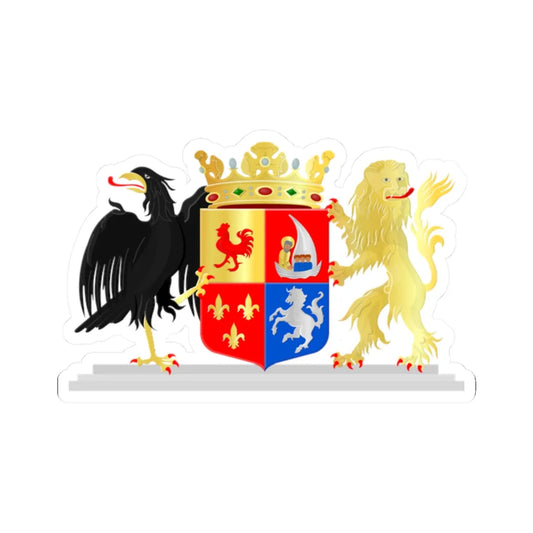 Bunnik wapen (Netherlands) (Coat of Arms) STICKER Vinyl Kiss-Cut Decal 2 Inch White - The Sticker Space