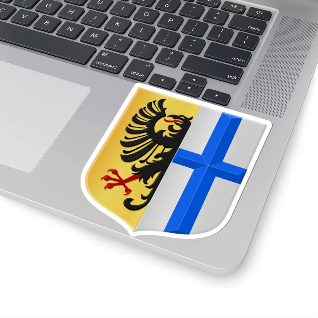 Bunschoten oud wapen (Netherlands) (Coat of Arms) STICKER Vinyl Kiss-Cut Decal - The Sticker Space